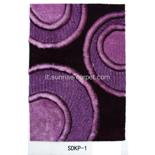 Silk Shaggy con il disegno 3D &amp; 4D